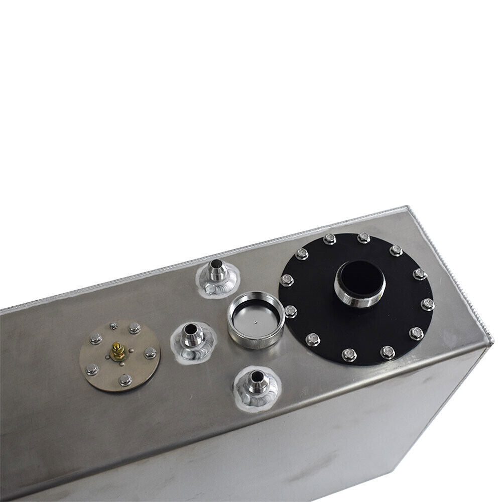 Slim Race Drift Fuel Cell Gas Tank+level Sender 17 Gallon 64L Aluminum