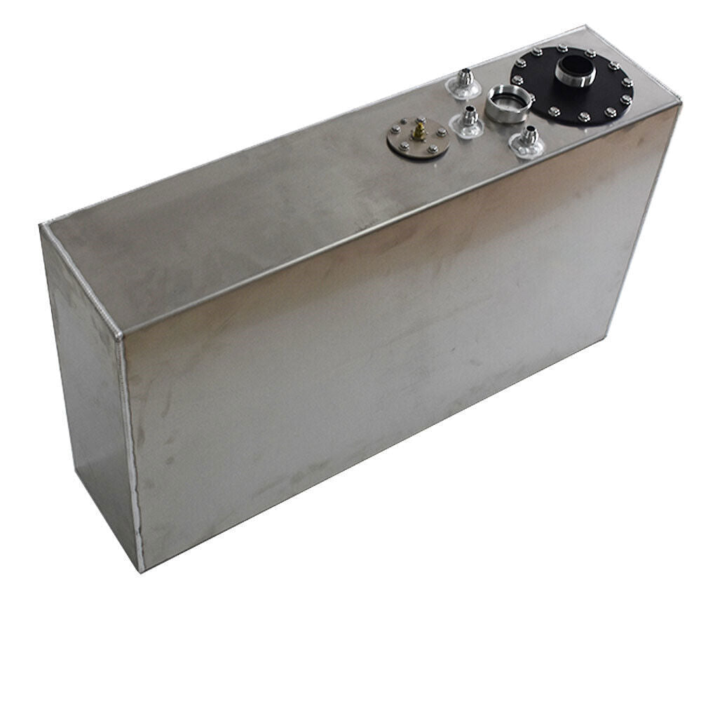 Slim Race Drift Fuel Cell Gas Tank+level Sender 17 Gallon 64L Aluminum