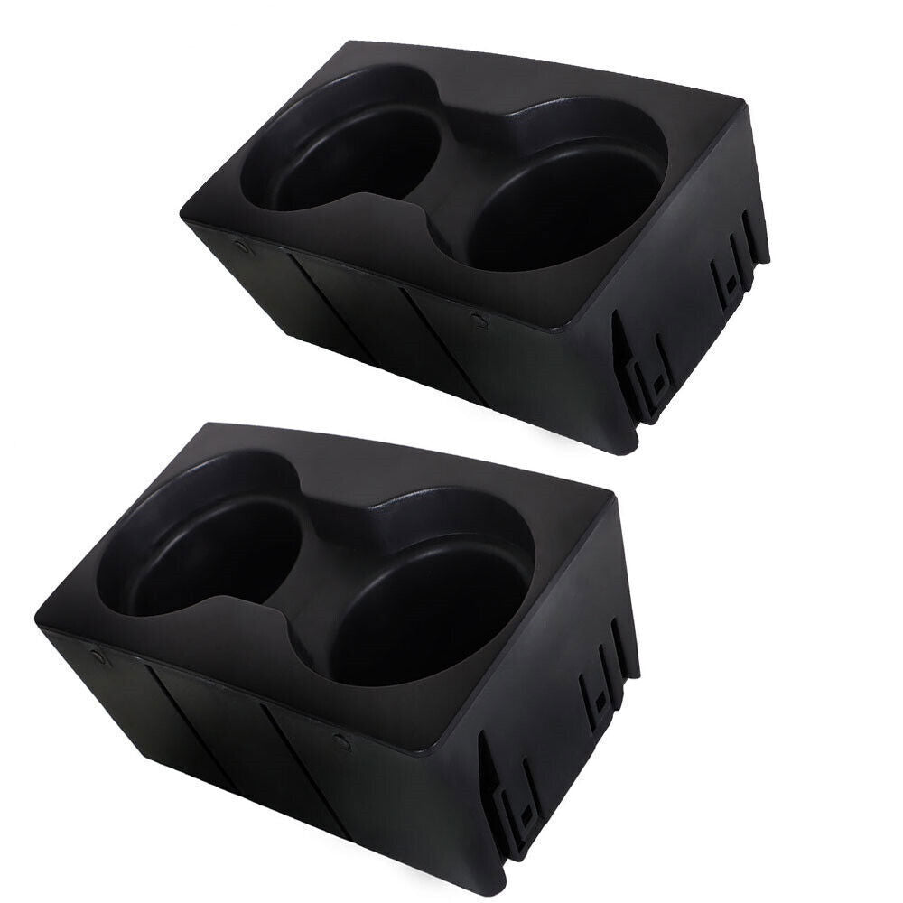 2PCS Center Console Cup Holder For 2011-2016 Ford F250 F350 Super Duty