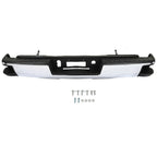 Steel Rear Bumper For 2014-2018 Chevy Silverado 1500 GMC Sierra 1500