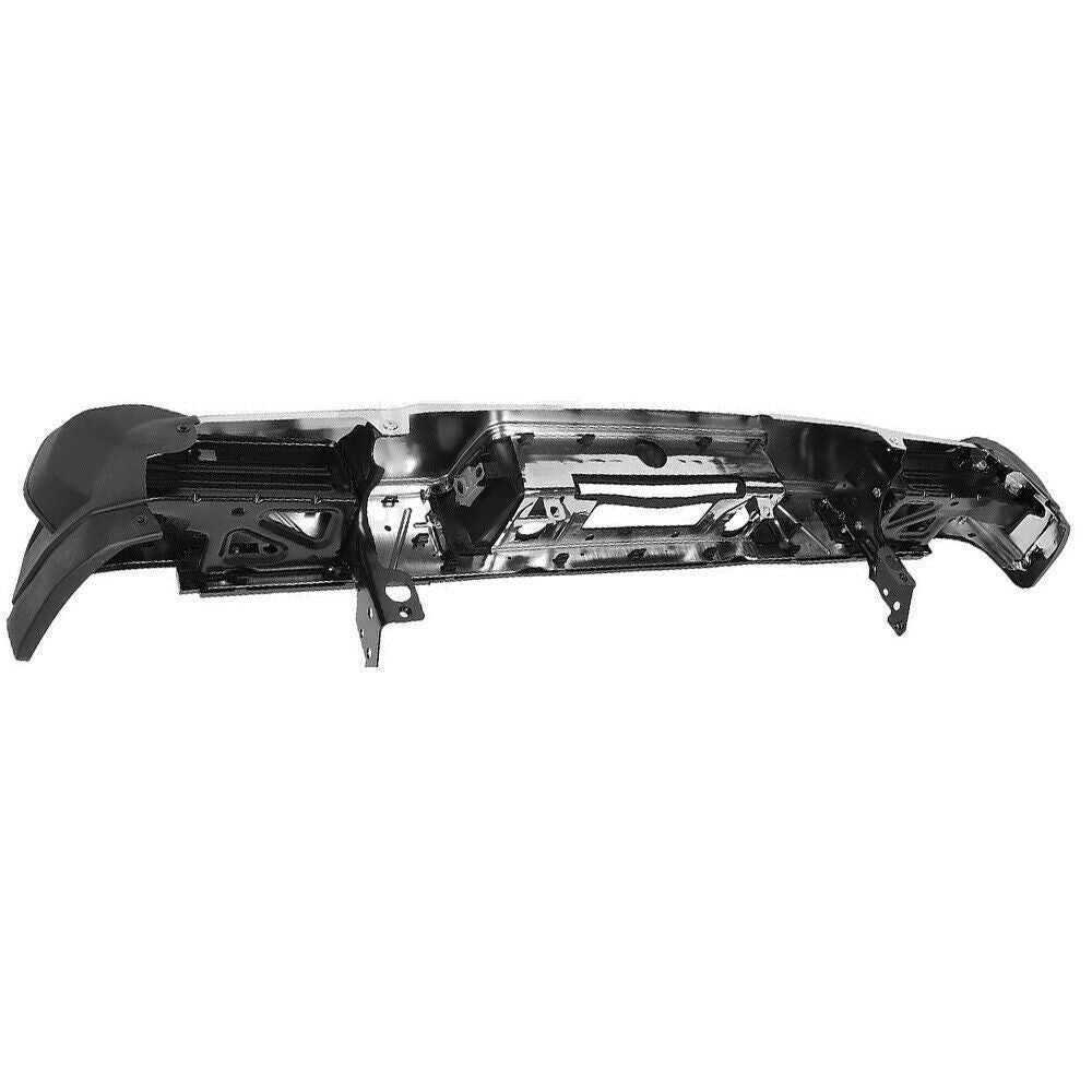 Steel Rear Bumper For 2014-2018 Chevy Silverado 1500 GMC Sierra 1500