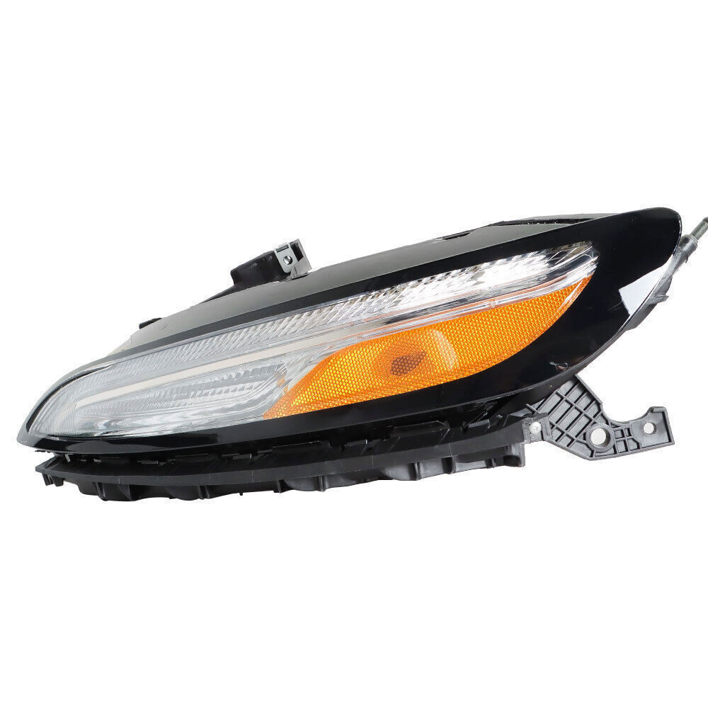 Left Side Headlight For 2014-18 Jeep Cherokee Halogen W/DRL And Ballast
