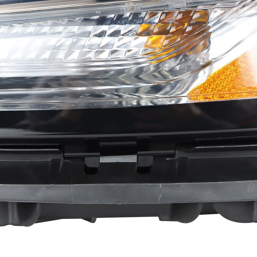 Left Side Headlight For 2014-18 Jeep Cherokee Halogen W/DRL And Ballast