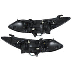 Left+Right Headlights For 2016-2018 Chevy Cruze Halogen w/ LED DRL Clear