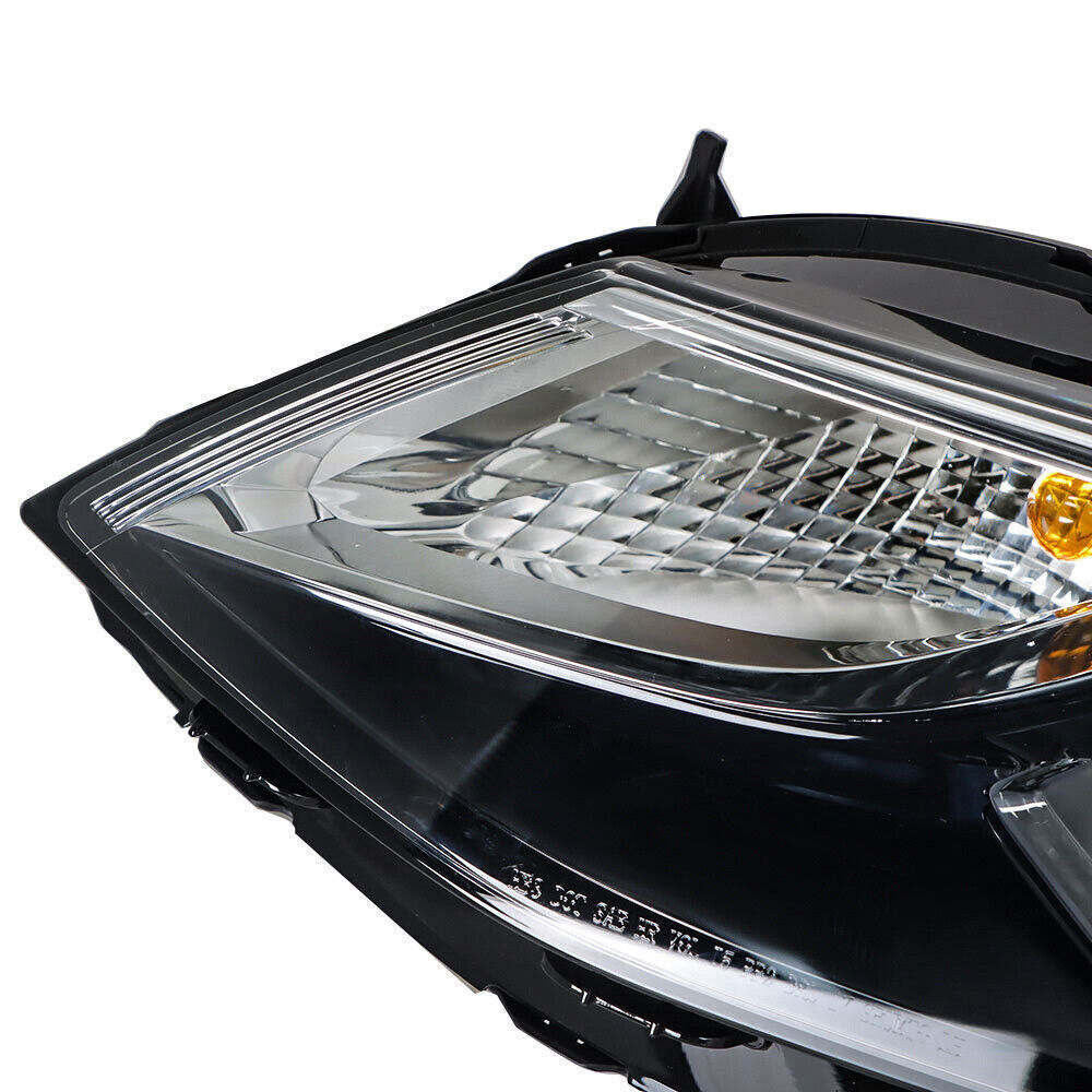 Left+Right Headlights For 2016-2018 Chevy Cruze Halogen w/ LED DRL Clear