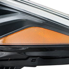 Left+Right Headlights For 2016-2018 Chevy Cruze Halogen w/ LED DRL Clear