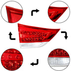 Driver Side Inside Tail Light For 2011-2012 Toyota Sienna Brake Lamp Red