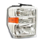 Left+Right Headlights For 2008-2014 Ford E150 E250 E350 E450 Superduty
