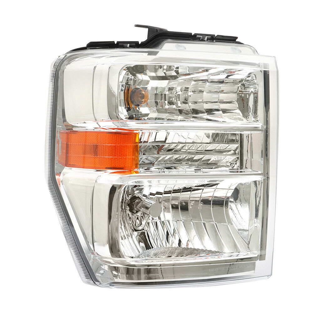 Left+Right Headlights For 2008-2014 Ford E150 E250 E350 E450 Superduty