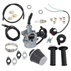 PZ19 Carburetor 19mm Air Filter Kit For 110cc 125cc 50cc 70cc Pit Dirt Bike