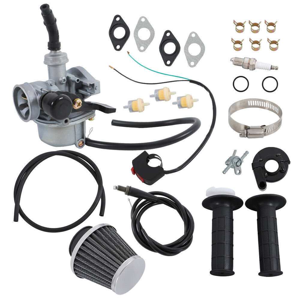 PZ19 Carburetor 19mm Air Filter Kit For 110cc 125cc 50cc 70cc Pit Dirt Bike
