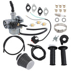 PZ19 Carburetor 19mm Air Filter Kit For 110cc 125cc 50cc 70cc Pit Dirt Bike