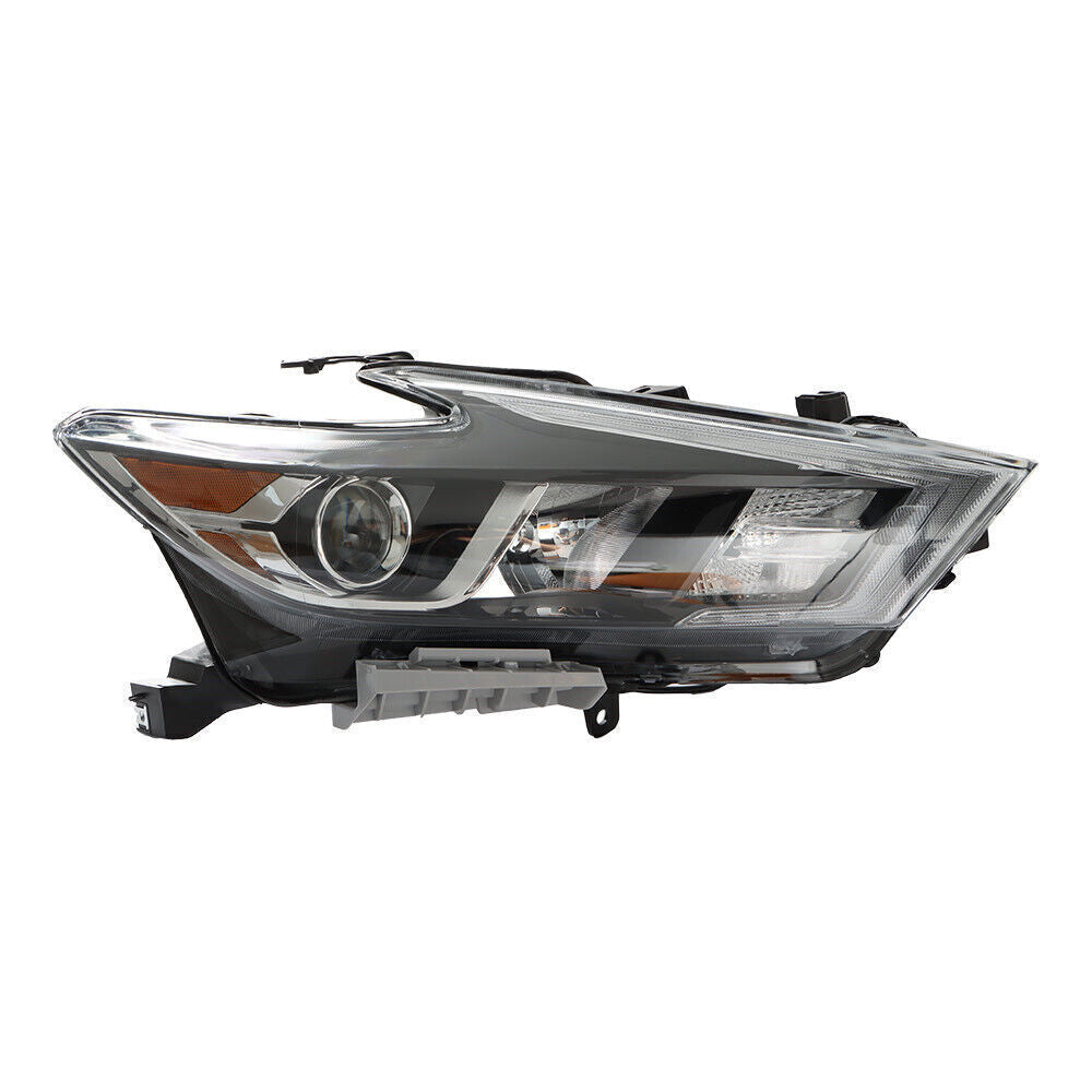 Right Headlight For 2016-2018 Nissan Maxima S SL SV Halogen w/LED DRL