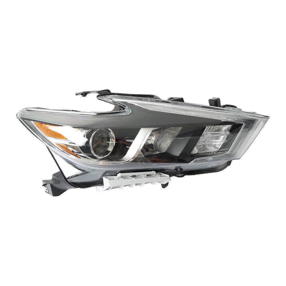 Right Headlight For 2016-2018 Nissan Maxima S SL SV Halogen w/LED DRL