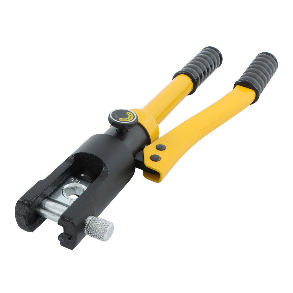 12T Hydraulic Wire Crimping Tool Cable Lug Terminal Crimper w/8 Dies YQK-120