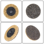 2Inch Coarse Surface Conditioning Discs Roll Lock Die Grinder Sanding Pads 50Pcs