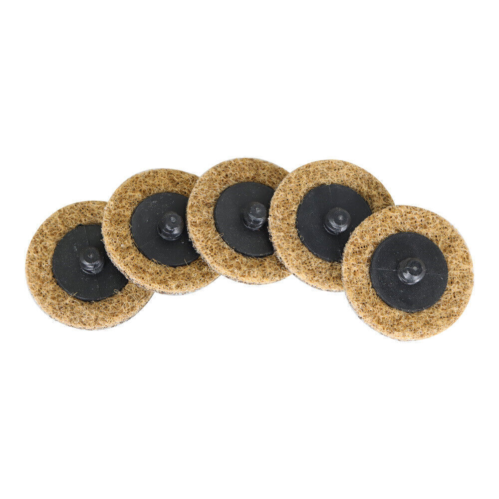 2Inch Coarse Surface Conditioning Discs Roll Lock Die Grinder Sanding Pads 50Pcs