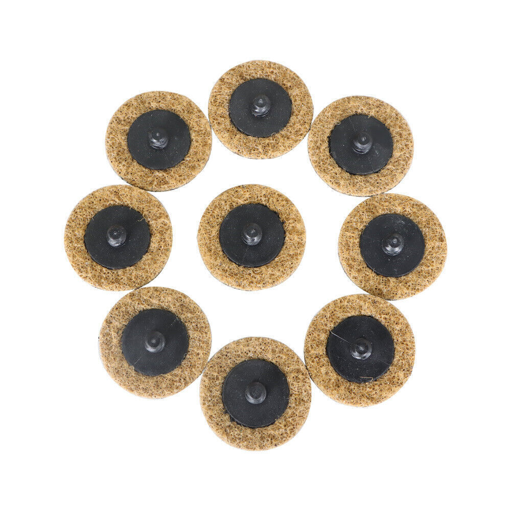 2Inch Coarse Surface Conditioning Discs Roll Lock Die Grinder Sanding Pads 50Pcs