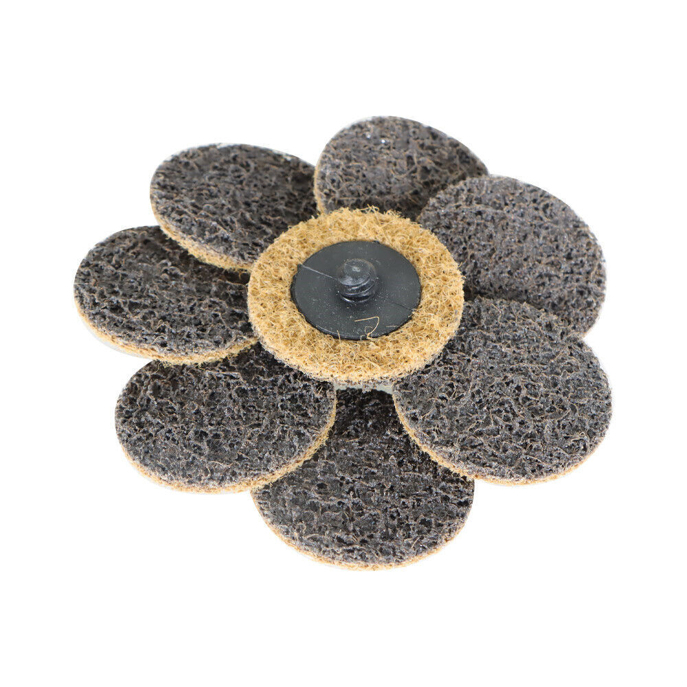 2Inch Coarse Surface Conditioning Discs Roll Lock Die Grinder Sanding Pads 50Pcs