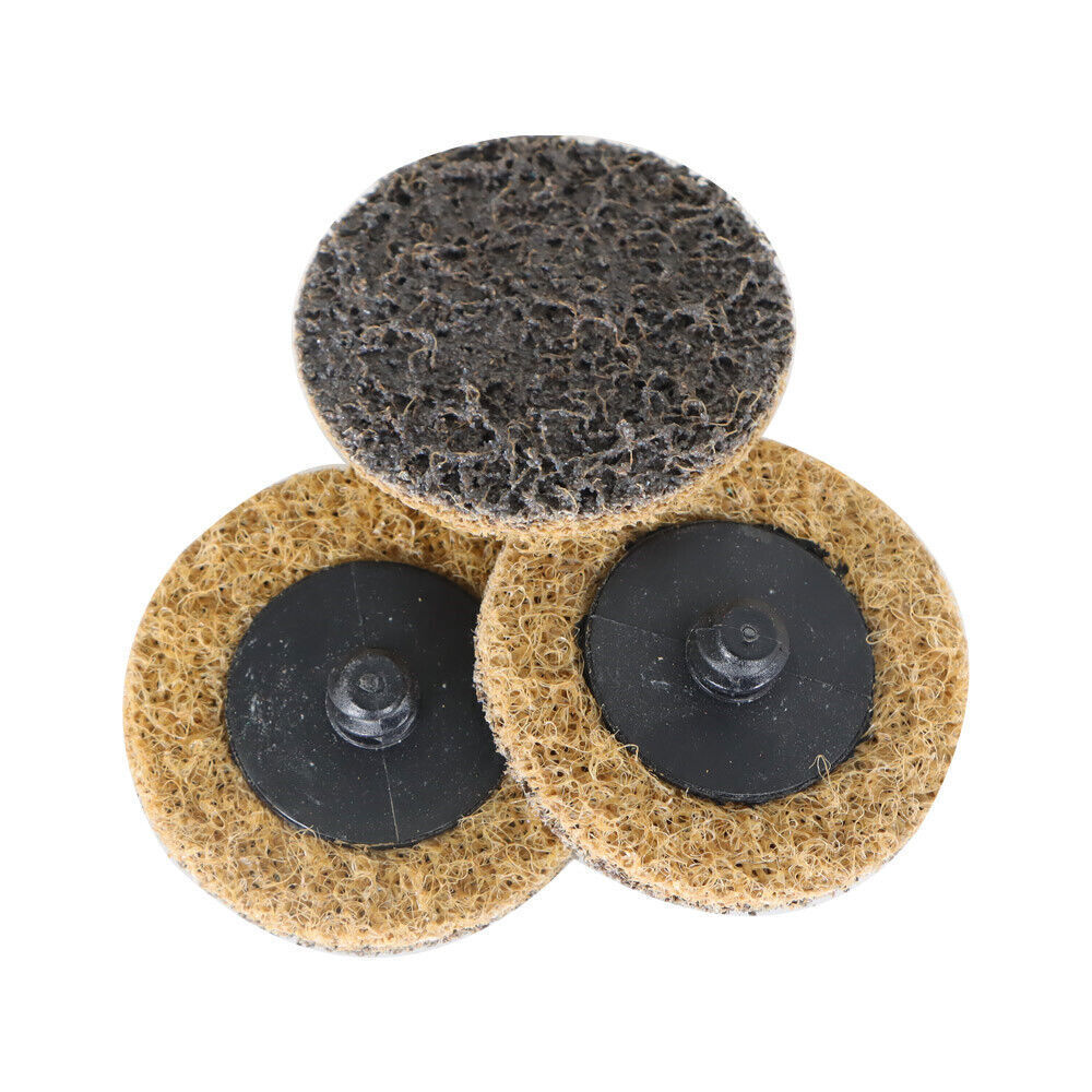 2Inch Coarse Surface Conditioning Discs Roll Lock Die Grinder Sanding Pads 50Pcs