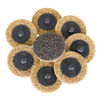 2Inch Coarse Surface Conditioning Discs Roll Lock Die Grinder Sanding Pads 50Pcs