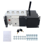 Automatic Transfer Switch 250A 4-Poles AC 110V 220V Grid to Generator Industrial