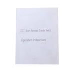 Automatic Transfer Switch 250A 4-Poles AC 110V 220V Grid to Generator Industrial