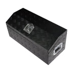 30" x 13"x13" Black Aluminum Underbody Tool Box For Truck Pickup Trailer