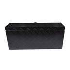 30" x 13"x13" Black Aluminum Underbody Tool Box For Truck Pickup Trailer