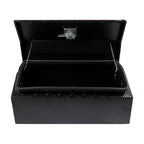 30" x 13"x13" Black Aluminum Underbody Tool Box For Truck Pickup Trailer