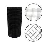 24"x100' Hardware Cloth Welded Wire Fence Vinyl Coated W/ Glove And Plier 1 Poll