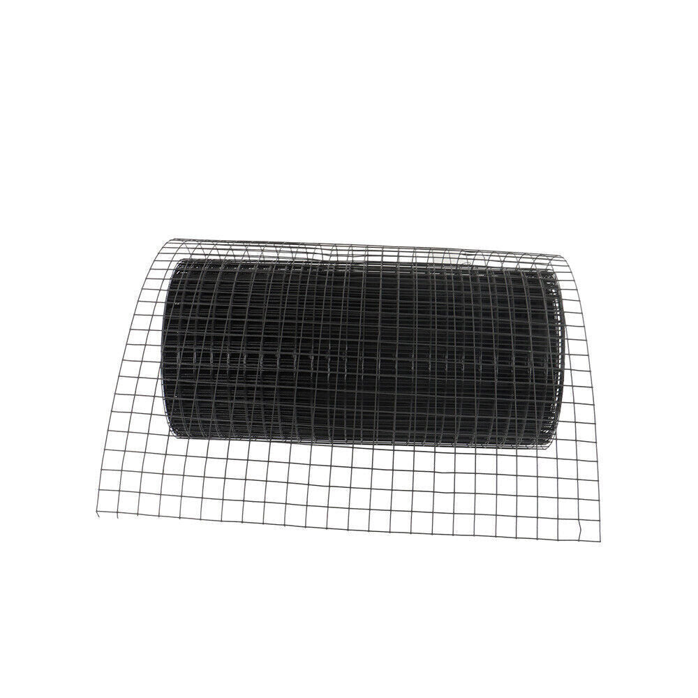 24"x100' Hardware Cloth Welded Wire Fence Vinyl Coated W/ Glove And Plier 1 Poll