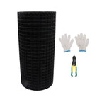 24"x100' Hardware Cloth Welded Wire Fence Vinyl Coated W/ Glove And Plier 1 Poll