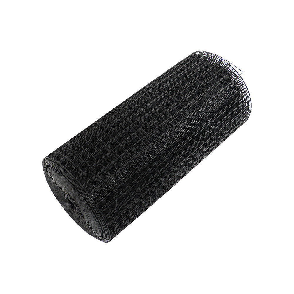 24"x100' Hardware Cloth Welded Wire Fence Vinyl Coated W/ Glove And Plier 1 Poll