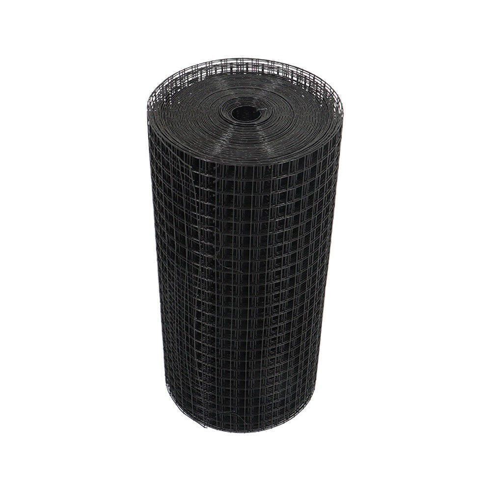 24"x100' Hardware Cloth Welded Wire Fence Vinyl Coated W/ Glove And Plier 1 Poll