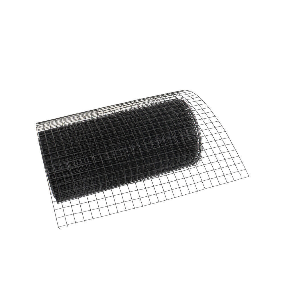 24"x100' Hardware Cloth Welded Wire Fence Vinyl Coated W/ Glove And Plier 1 Poll