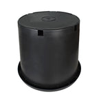 10 Pack 15 Gallon Plastic Nursery Pots Heavy Duty Garden Plant Nutrition Pots