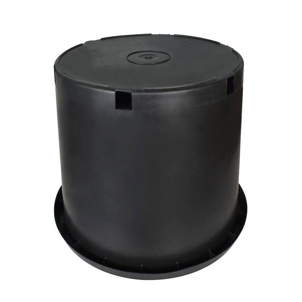 10 Pack 15 Gallon Plastic Nursery Pots Heavy Duty Garden Plant Nutrition Pots