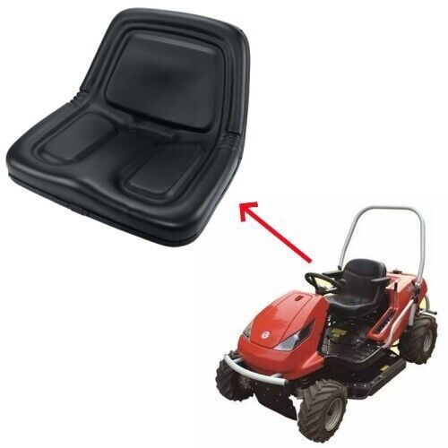 TM333BL Replacement Universal High-Back Black Lawn Mower Tractor Seat