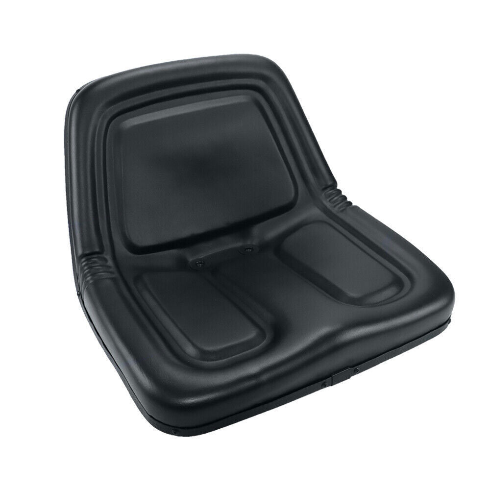 TM333BL Replacement Universal High-Back Black Lawn Mower Tractor Seat