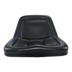 TM333BL Replacement Universal High-Back Black Lawn Mower Tractor Seat