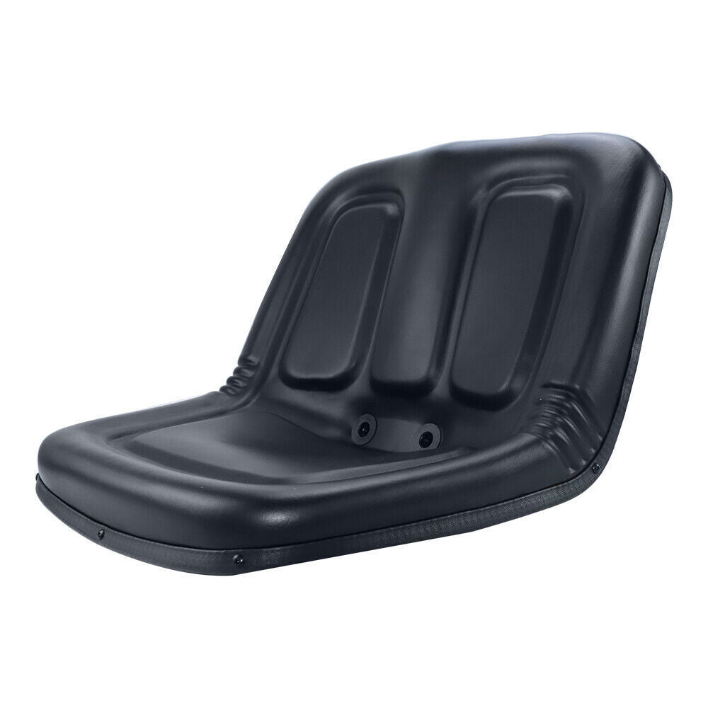 TM333BL Replacement Universal High-Back Black Lawn Mower Tractor Seat