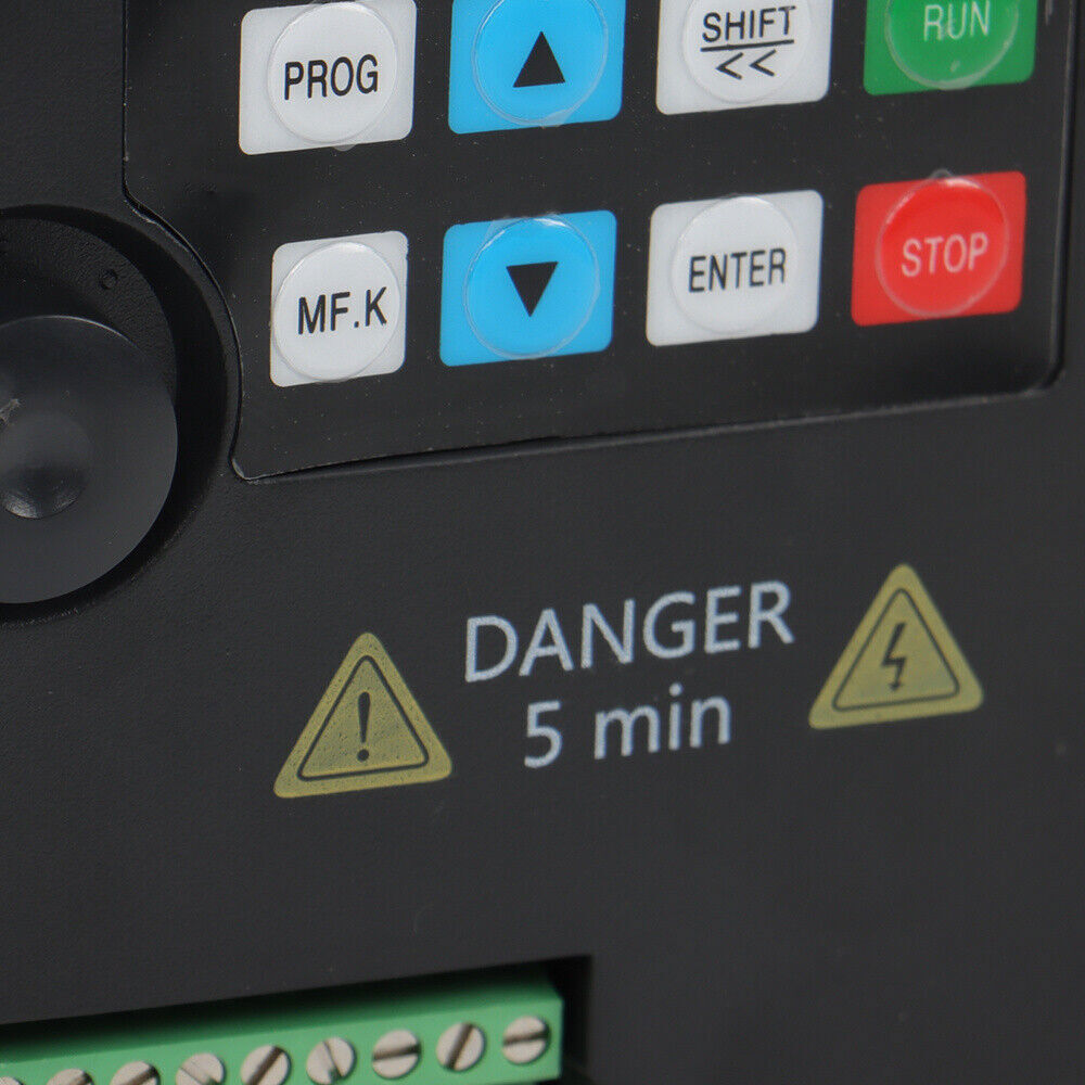 3HP 2.2KW Variable Frequency Drive VFD for 3-Phase Motor Speed Control
