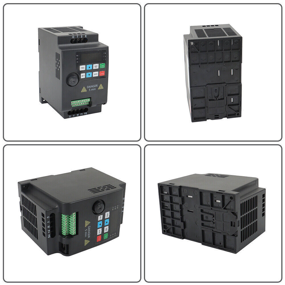 3HP 2.2KW Variable Frequency Drive VFD for 3-Phase Motor Speed Control