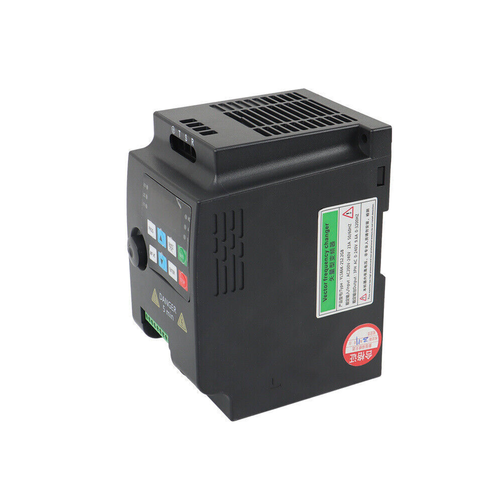 3HP 2.2KW Variable Frequency Drive VFD for 3-Phase Motor Speed Control