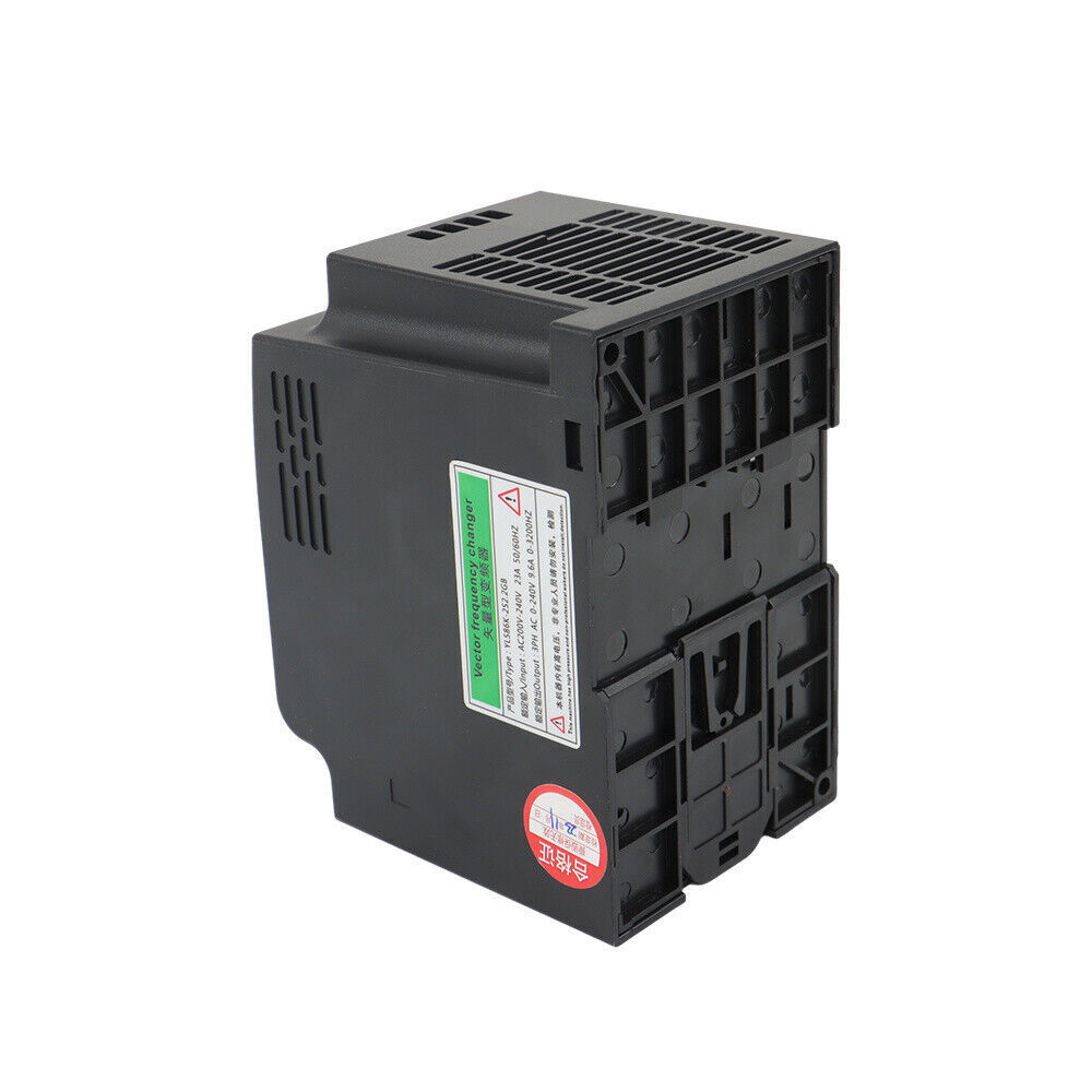 3HP 2.2KW Variable Frequency Drive VFD for 3-Phase Motor Speed Control