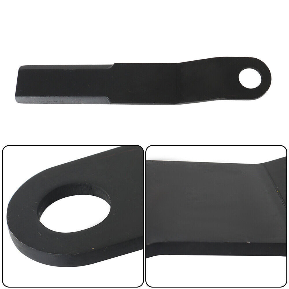 2pcs Heavy Duty Steel Mower AR400 For King Skidsteer Brush Hog Cutter Blades