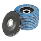 Flap Disc Sanding Grnding 4-1/2" X 7/8" 40 Grit T29 100 Pcs Premium Zirconia