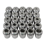25 Pack Collet Set ER32 Collet Chuck 1/16 inch-3/4 inch Holder Spring Collet