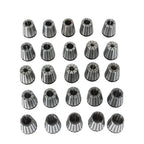 25 Pack Collet Set ER32 Collet Chuck 1/16 inch-3/4 inch Holder Spring Collet